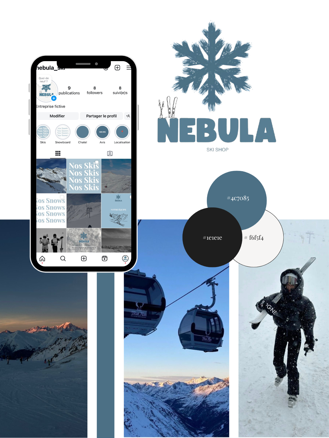 Nebula identité visuelle