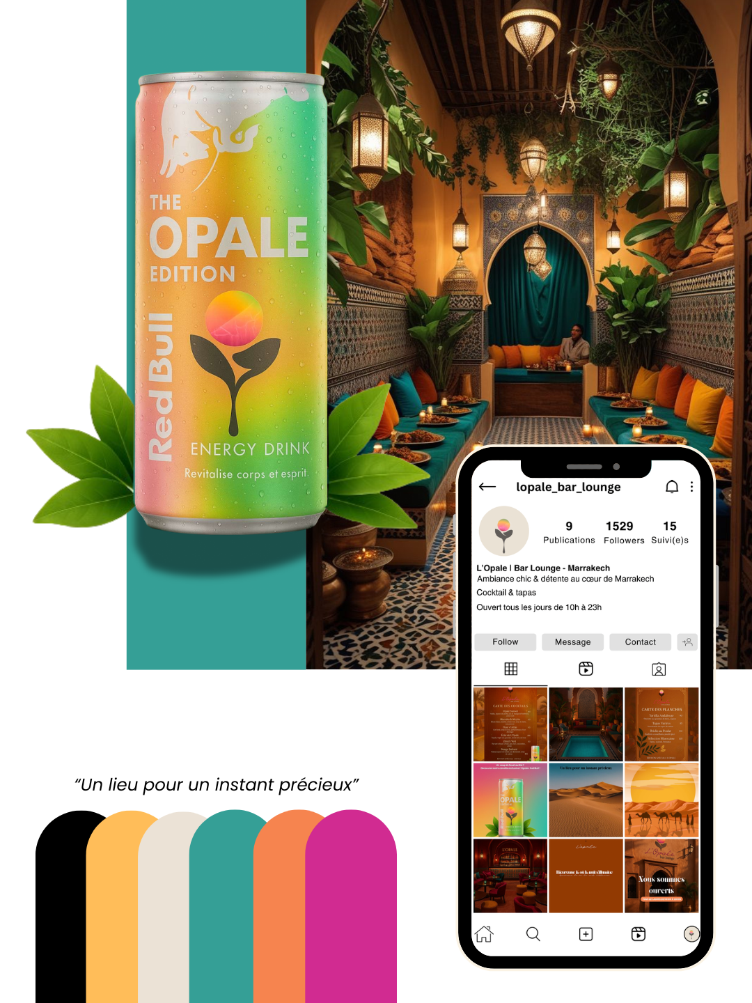 L'Opale identité visuelle